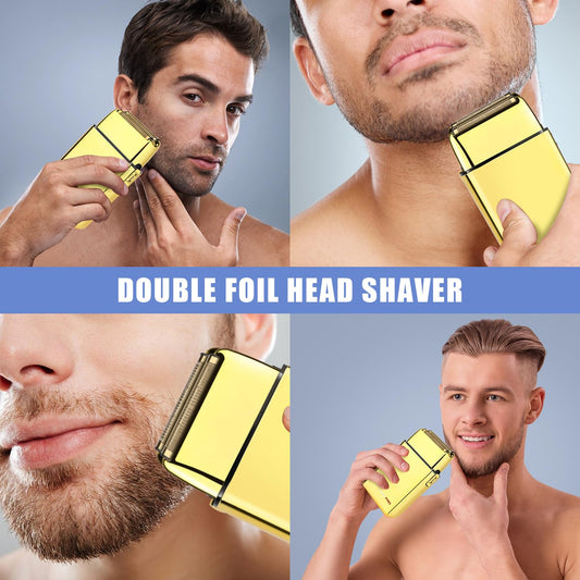 Gold Foil Shaver – Cordless & Powerful