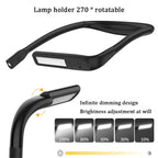 Neck Reading Light Book Lights Reading in Bed Bendable Long Lasting Portable USB Rechargeable Novelty Flexible LED Book Lighting eprolo