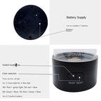 New medium jellyfish lamp USB plug-in colorful LED color changing home atmosphere night light desktop simulation jellyfish lamp eprolo