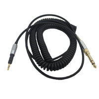 Suitable for Senhai HD6DJ HD8 HD7 HD598 head mounted headphone cable 6.35mm plug spring headphone cable eprolo