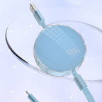 100W three in one telescopic data cable one to three charging cable eprolo