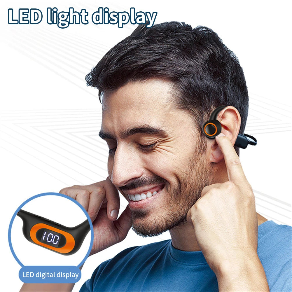 AKZ-G3 Bone Conduction Second Generation Air Conduction Earphones Wireless Bluetooth Earphones Sports Running eprolo