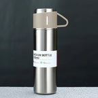 A cup of three-lid thermos cup portable fashion gift box set stainless steel cup eprolo