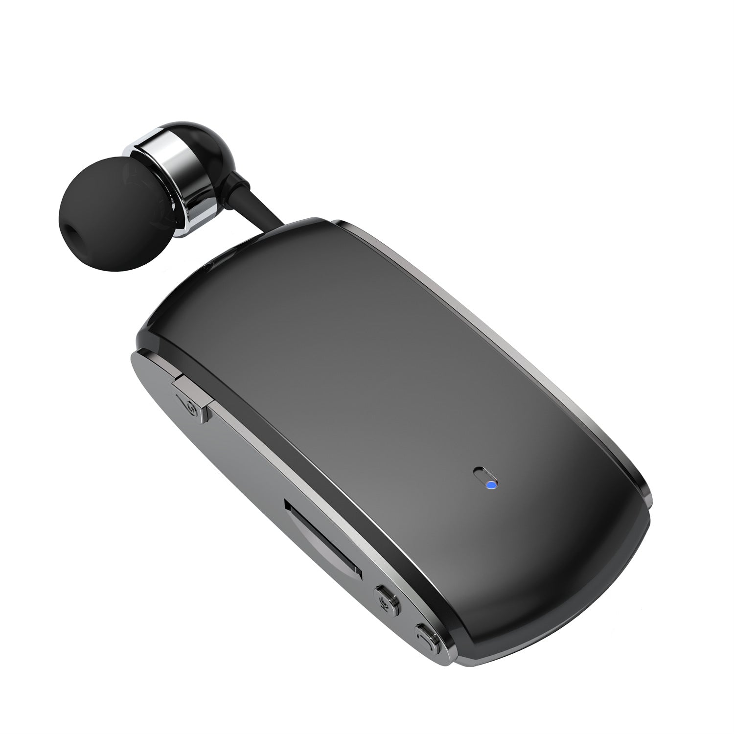 K68 New Collar style Bluetooth Earphones MP3 Earphones Wireless Telescopic Cable Single Ear Card Insertion Recording Earphones eprolo