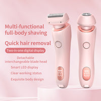 Private Hair Shaving Machine 2-in-1 Women's Hair Cutting Machine Electric Hair Removal Instrument eprolo