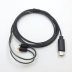 Type-C with microphone and tuning MMCX interface SE215 SE535 Shure headphone plug and unplug cable eprolo