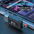 Car mounted receiver FM transmitter audio adapter wireless Bluetooth receiver eprolo