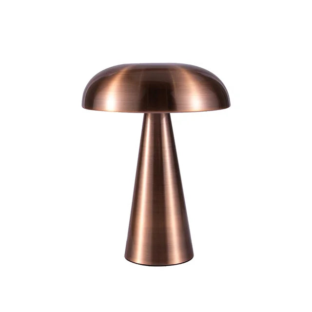 New rechargeable touch mushroom table lamp creative bedside eye protection table lamp restaurant bar atmosphere table lamp eprolo