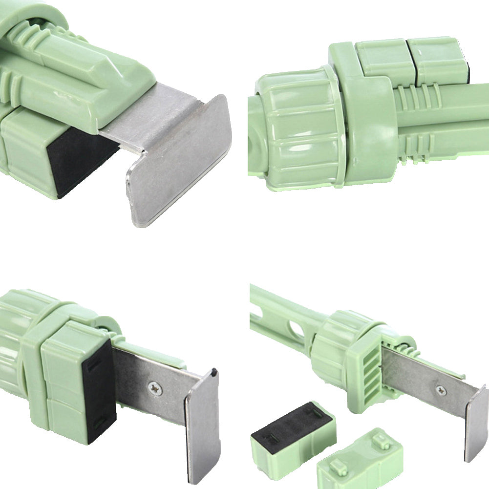 1 pcs Portable Indoor Balcony 5 Hole Clothes Hanging Drying Rack Window Frame Hanger For Coat Towels Home Storage Organizer Tool eprolo