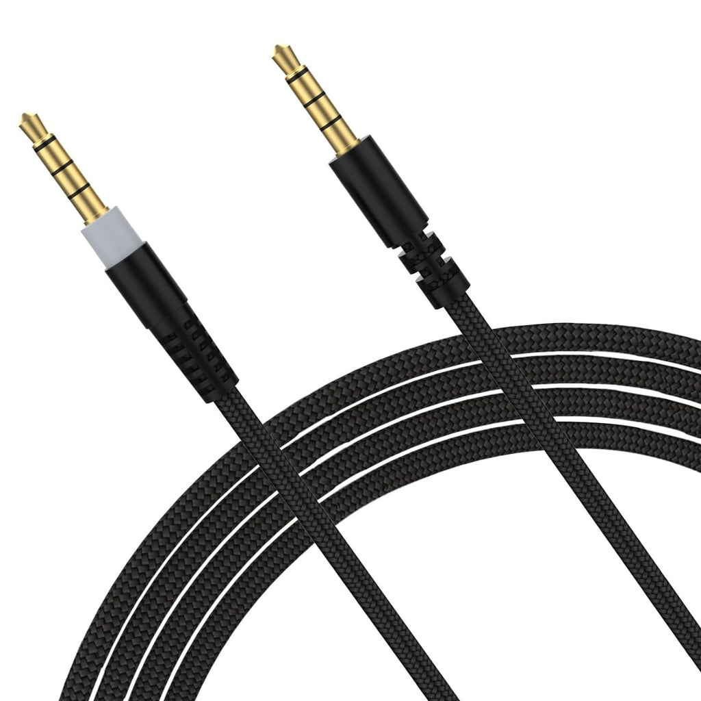 Suitable for Kingston HyperX Cloud Alpha/Mix 3.5mm male to male headphone recording cable eprolo