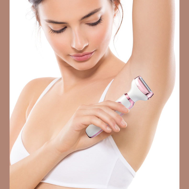 Electric Women's Hair Trimmer for Intimate Care - Multi-Functional Underarm and Pubic Hair Trimmer and Shaver eprolo