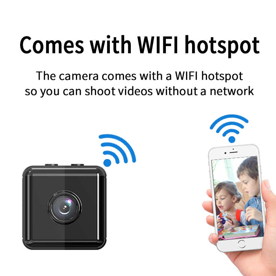 X6 HD Camera Home Security Monitoring Wireless IP Camera HD Night Vision Remote WiFi Camera eprolo