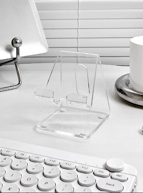 Acrylic phone stand office desk accessories desktop display mobile stand counter phone display eprolo