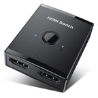 HDMI Switch Two In One Out Supports 4K Bidirectional Screen Divider HDMI Two In One Out Switch 1 Point 2 eprolo