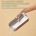 900ML Portable Electric Lunch Box for Office Workers. Self - heating, steaming, cooking, with heat preservation eprolo