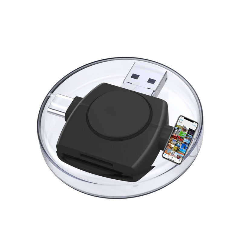 TF card SD card reader suitable for Apple USB C Android Typec computer USB laptop 4in1 card reader eprolo