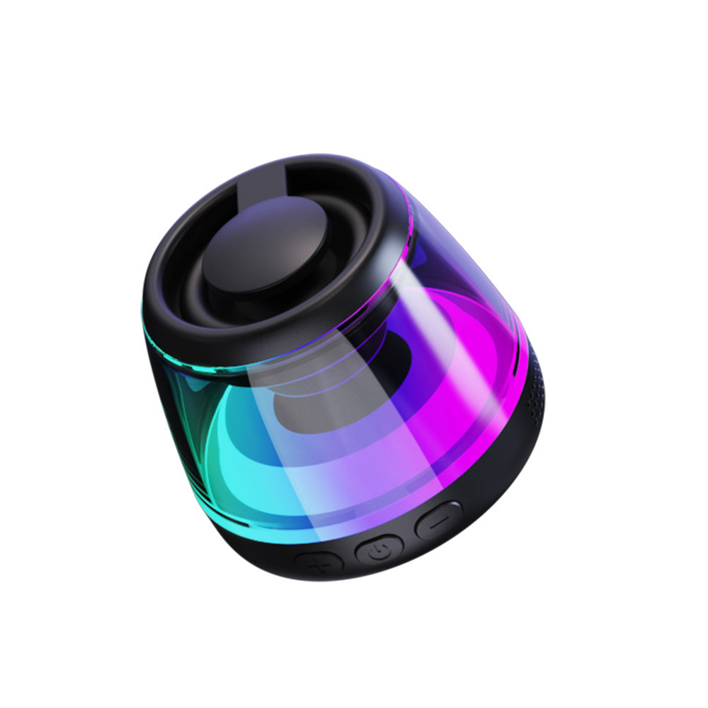 Magnetic Speaker Phone Holder Portable RGB Light Bluetooth Speaker Subwoofer Outdoor TWS Speaker eprolo