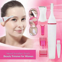 Five-in-One Multi-Functional Women's Electric Eyebrow Trimmer Portable Travel Hair Removal Device Full Body Shaver eprolo