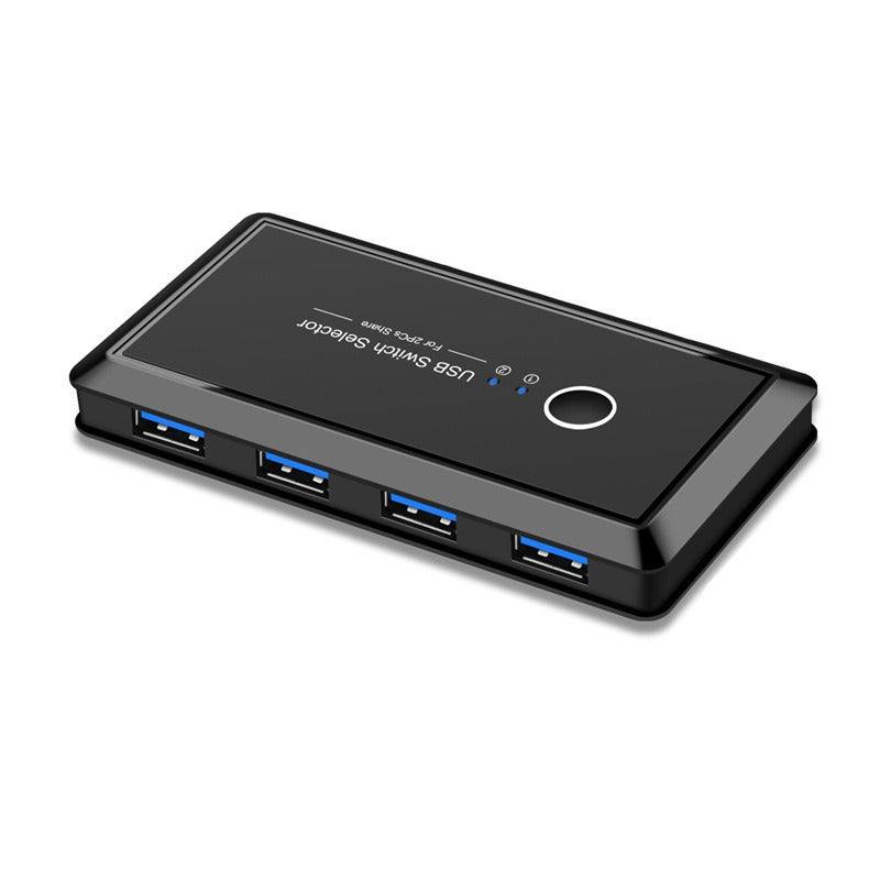 New USB 3.0 printer sharer 4-port USB multi interface two computer switch splitter T06 eprolo