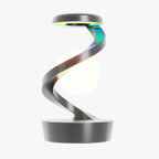 Floating and Spinning in Air with LED Moon Lamp RGB Floating Moon Table Lamp with Wireless Phone Charger for Office Bedroom Home eprolo