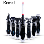 Kemei 7 in 1 Men's 3D Electric Shaver 3 in 1 Beard Trimmer Rechargeable Razor for Men Shaving eprolo