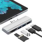 Suitable for Surface Pro 4/5/6 docking station USB to HDMI same screen card reader expansion hub eprolo