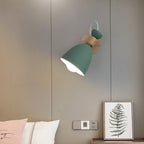 Wooden bedroom bedside wall lamp simple and creative corridor wall lamp corridor restaurant wall lamp eprolo