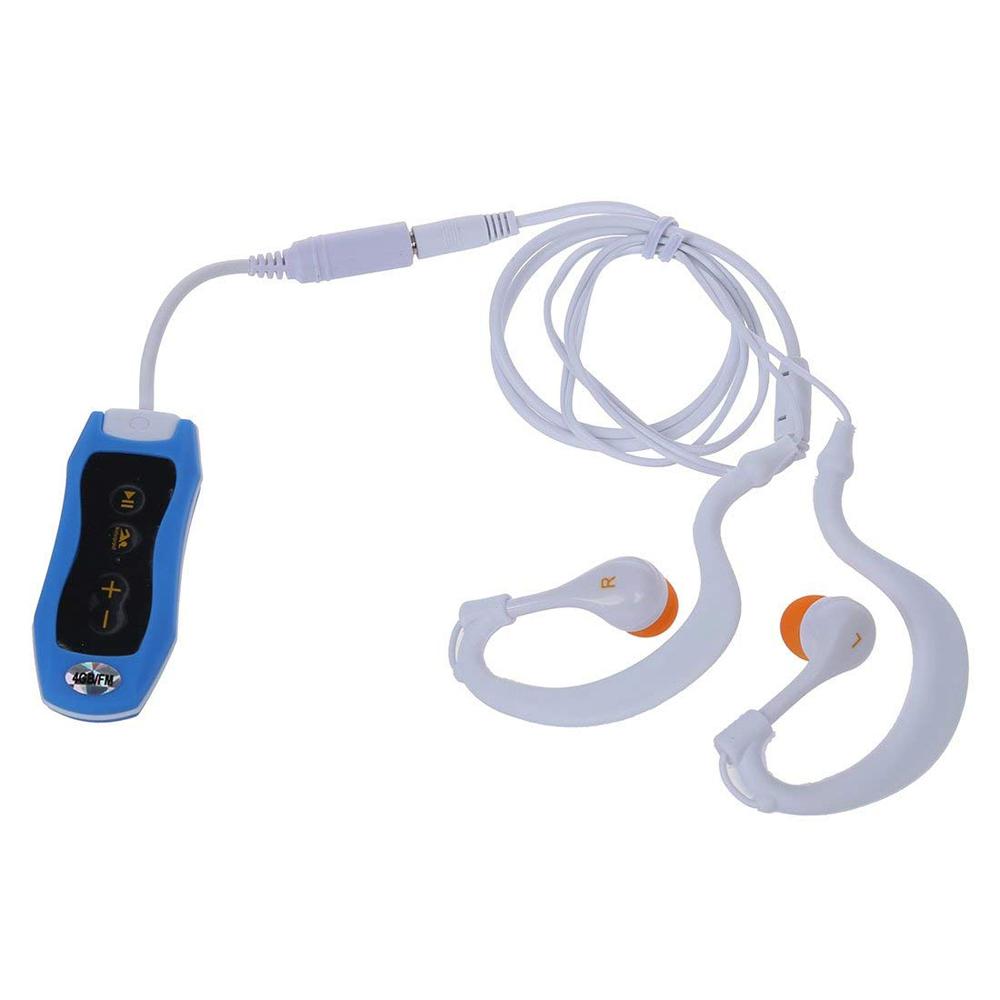 Waterproof IPX8 Clip MP3 Player FM Radio Stereo Sound 4G/8G Sport Music Player