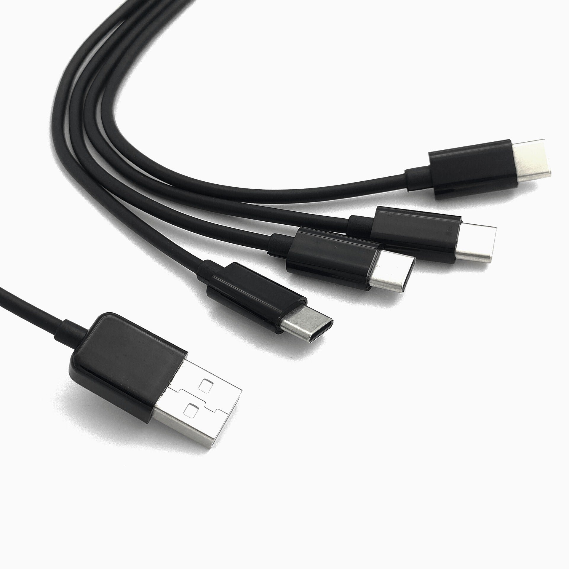 USB one to four TYPE C head multiple in one charging cable for charging 4 TYPE C phones, tablets, etc. 50CM eprolo