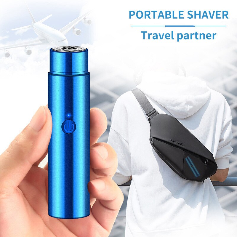 033 Electric Shaver Portable Mini Electric Shaver Car Electric Shaver Live Streaming Popular Model eprolo