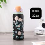 Fashionable Stainless Steel Insulated Bottle with Cartoon Patterns, Large-Capacity Jump Cup, Ideal for Outdoor Sports. eprolo