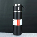 A cup of three-lid thermos cup portable fashion gift box set stainless steel cup eprolo