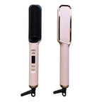 Straight Hair Comb, Lcd, Household Negative Ion Lazy Person Curling Stick, Dual Purpose Hair Salon, Electric Hair Straightener eprolo