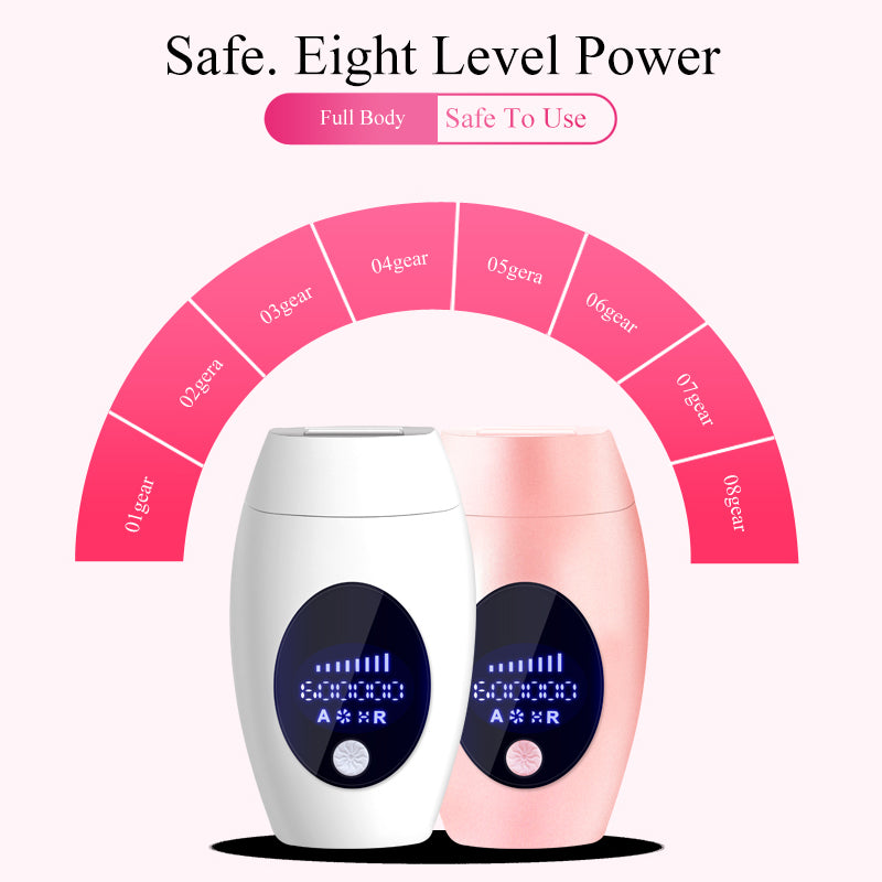 600000 Flashes IPL Laser Epilator  Permanent Hair Removal Device LED Whole Body Laser Hair Remover Machine eprolo