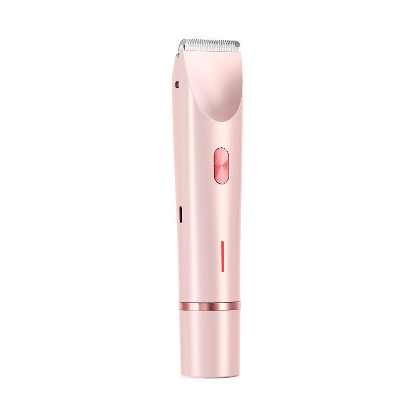 Double headed shaver new electric hair removal device women's private pubic hair removal device