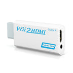 Full HD 1080P Wii to HDMI Converter Adapter Wii2HDMI Converter 3.5mm Audio for PC HDTV Monitor Display