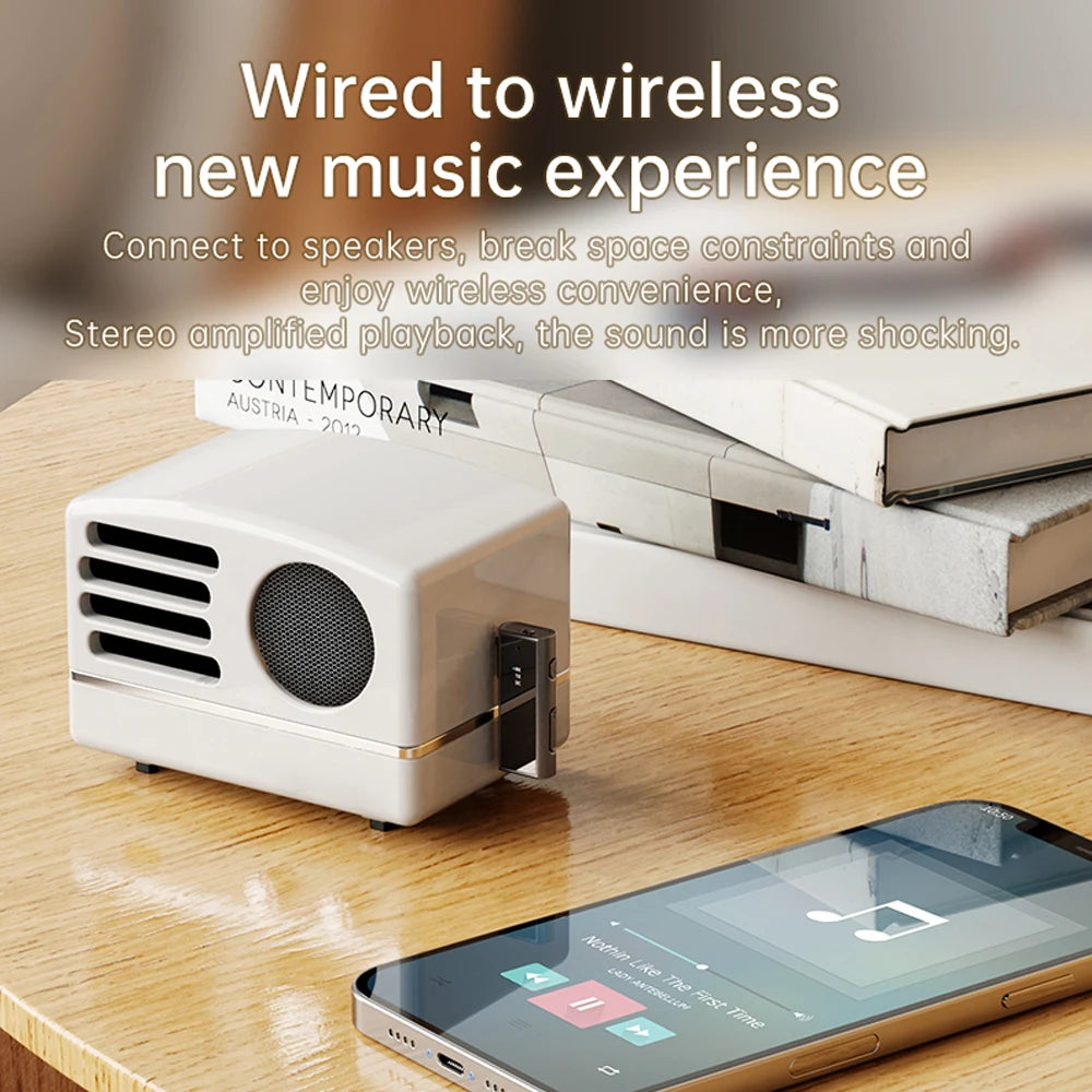 Car Bluetooth receiver, car audio AUX, Bluetooth audio adapter, TV, computer, Bluetooth transmitter eprolo