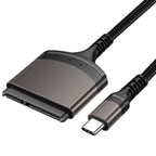 USB 3.0 to SATA Easy Drive Cable Serial Hard Disk 2.5-inch Mobile Hard Disk Adapter Cable USB Aluminum Alloy Shell eprolo