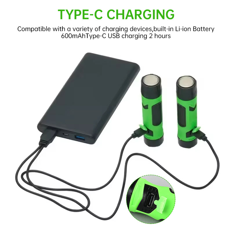 USB Rechargeable Retractable LED Neck Reading Light, Adjustable up to 120 Degrees. eprolo