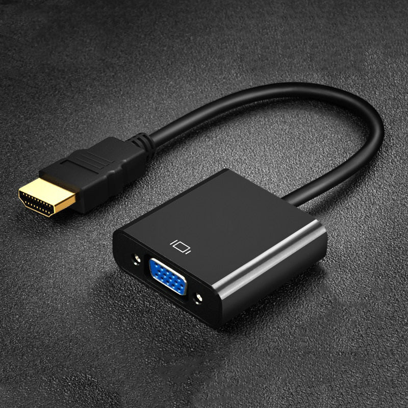 High Quality HDMI to VGA Adapter Male To Famale Converter Adapter 1080P Digital to Analog Video Audio For PC Laptop