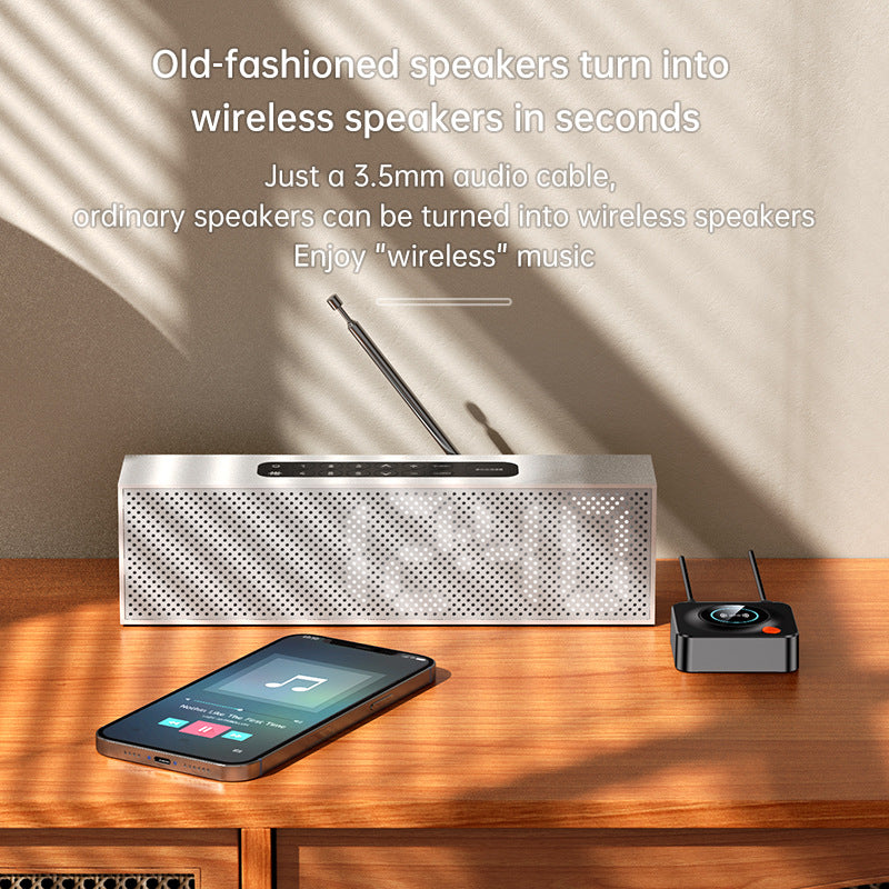 C52 Bluetooth Adapter Bluetooth 5.1 Audio Receiver TV Audio Adapter Supports NFC Connection eprolo