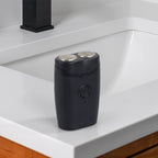 Portable men's dual head electric shaver shaver shaving device