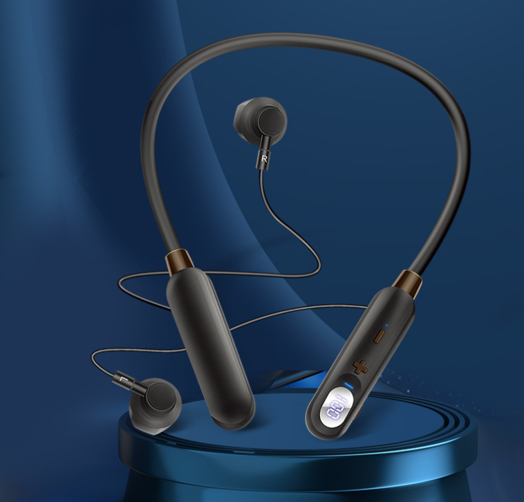 AKZ-R18 wireless Bluetooth earphones for sports running dual ear neck hanging earbuds eprolo