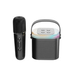 Bluetooth speaker convenient mini karaoke microphone sound system children's karaoke home mini KTV eprolo