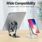 Cell Phone Stand Height Adjustable Desk Aluminum Tablet Holder eprolo