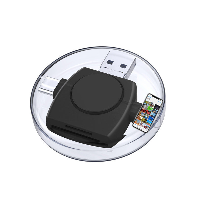 TF card SD card reader suitable for Apple USB C Android Typec computer USB laptop 4in1 card reader eprolo