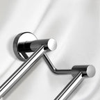 304 stainless steel towel rack, non perforated, bathroom towel double pole hanging rack, household towel rack eprolo