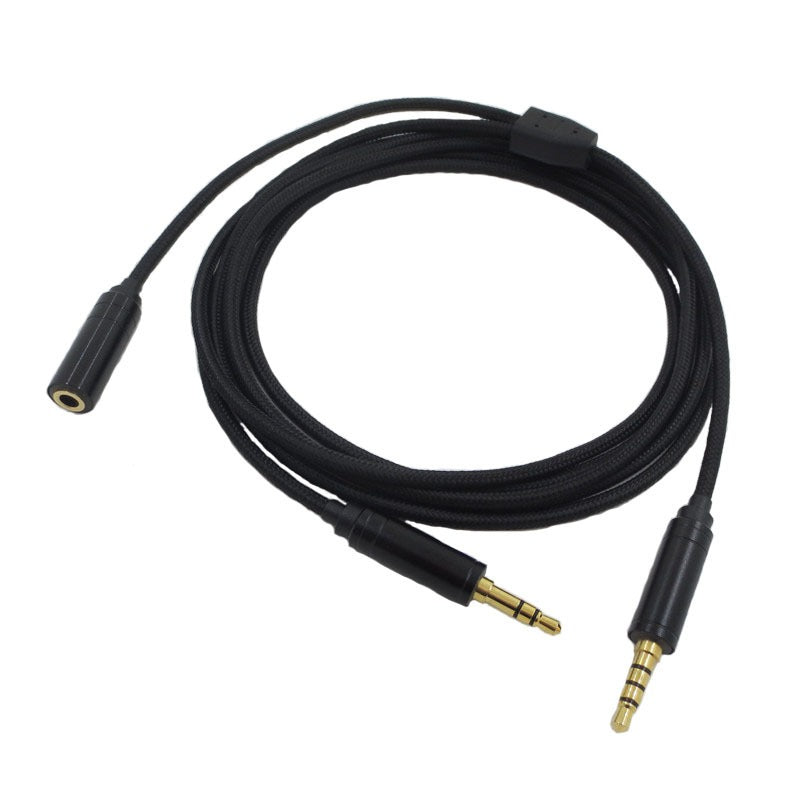 3.5mm voice party live recording audio cable extension cable for PUBG mobile game screen casting computer chat link cable eprolo