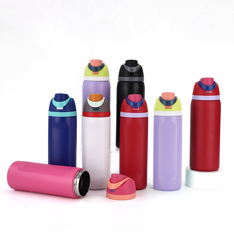 Insulated Stainless Steel Water Bottle (24OZ/32OZ), with straw, BPA-Free, great for sports and travel. eprolo