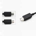 2-in-1 external power supply/mobile phone charging OTG data cable S3 S4 NOTE3 mobile phone tablet OTG cable eprolo